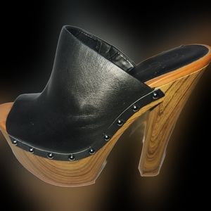 Jessica Simpson Leather Platform